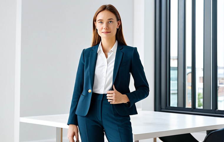 구매조달사 자격증 시험 중점 과목 분석 - **Subject:** A professional architect
**Clothing:** Fully clothed in a stylish, but modest bus...